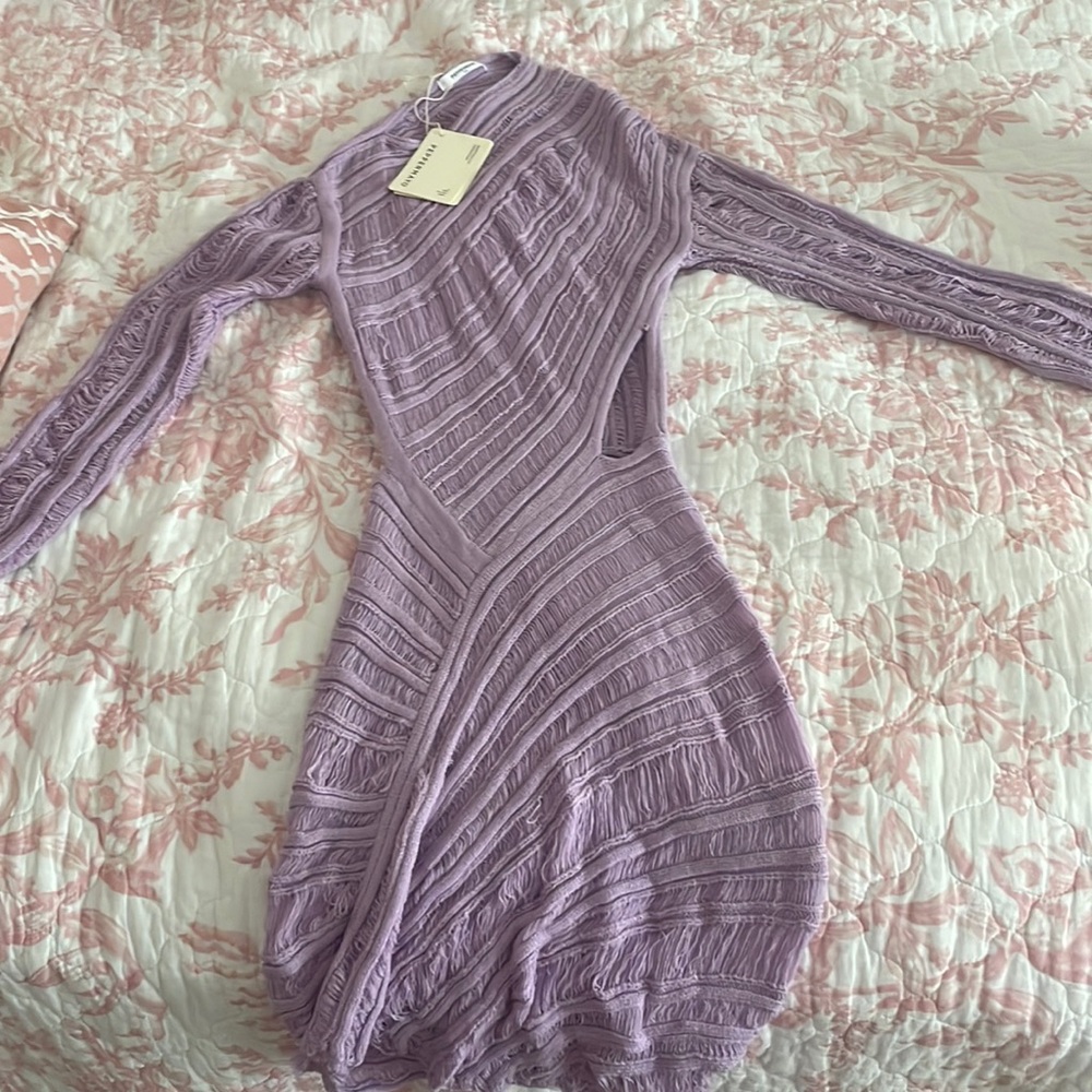 Angels wing mini dress